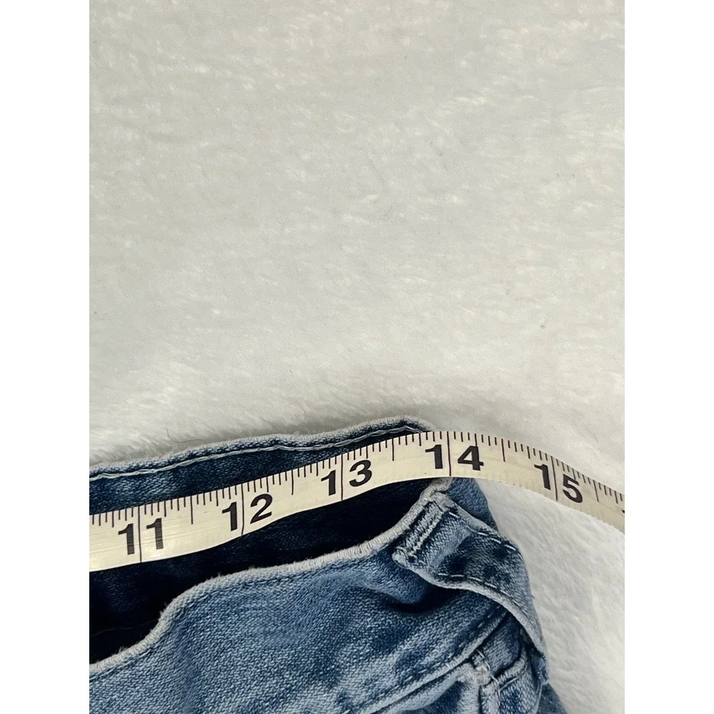 True Religion Mens Straight Leg Blue Denim Jeans Medium Wash Size 32